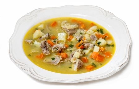 Krupnik na gęsinie